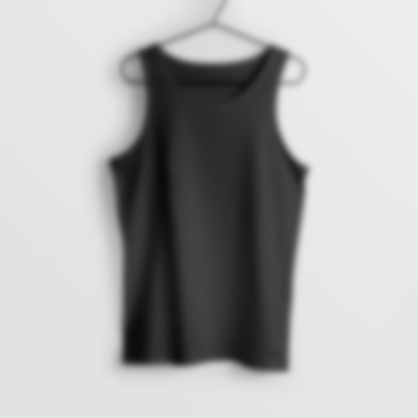 Black tank top